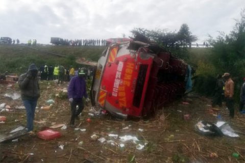 Avtobus qəzasında 50 nəfər öldü