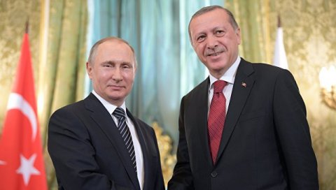 Putin “Türk axını” ilə bağlı mərasimə gedir