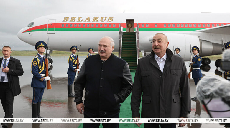 Belarus prezidenti Füzuli rayonuna səfər edib - (Yenilənib+)