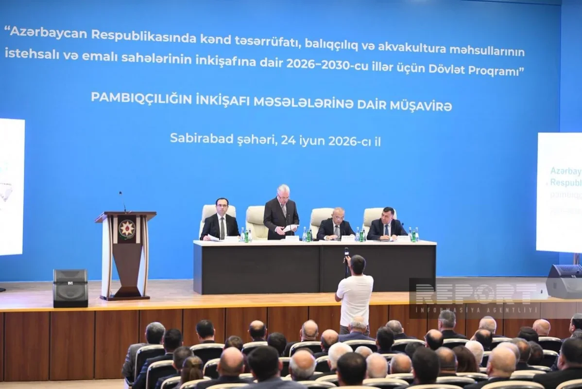 Sabirabadda pambıqçılığın inkişafına həsr olunmuş regional müşavirə keçirilib