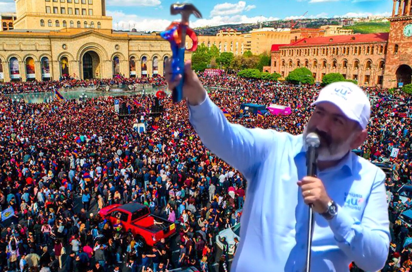 Ermənistanda siyasi mübarizənin ünvanı dəyişir