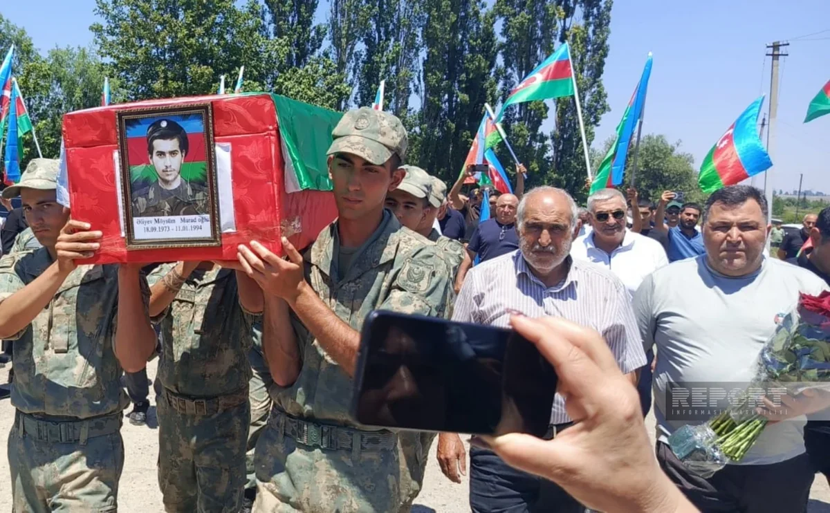 Şəhid Möysüm Əliyev İkinci Mahmudluda dəfn olunub