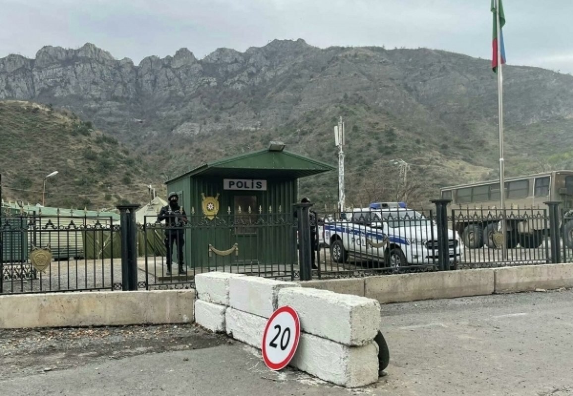 Laçın sərhəd-keçid məntəqəsi suverenliyin mühüm simvoludur