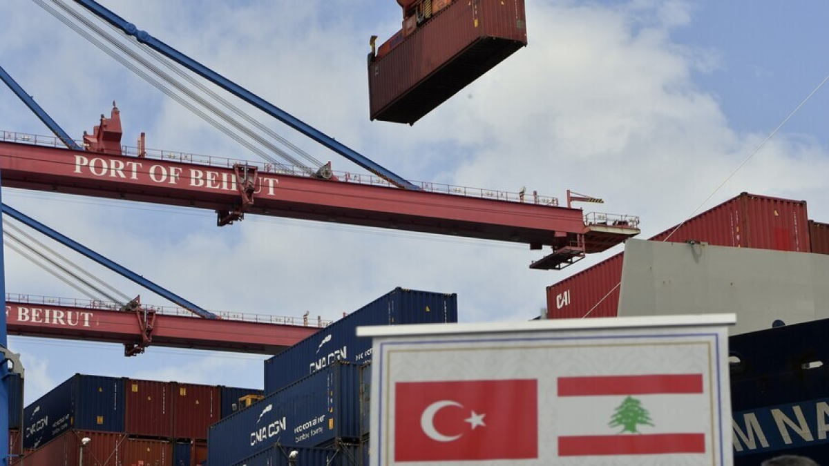 Türkiyə Livana humanitar yardım göndərib