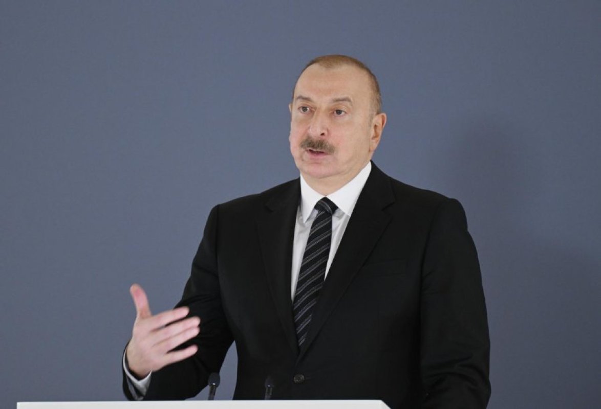 Prezident Şuşada keçirilən konfrans iştirakçılarına müraciət ünvanlayıb