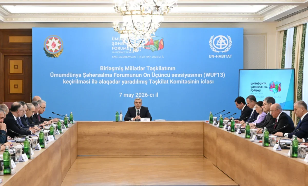 WUF13 Təşkilat Komitəsinin iclası keçirilib, yeni tapşırıqlar verilib