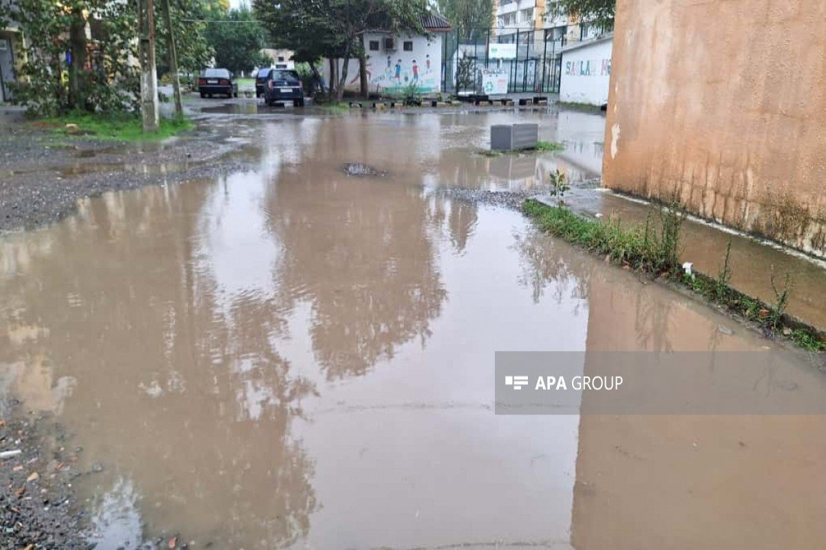  İntensiv yağışlar Balakəndə fəsadlara səbəb olub
