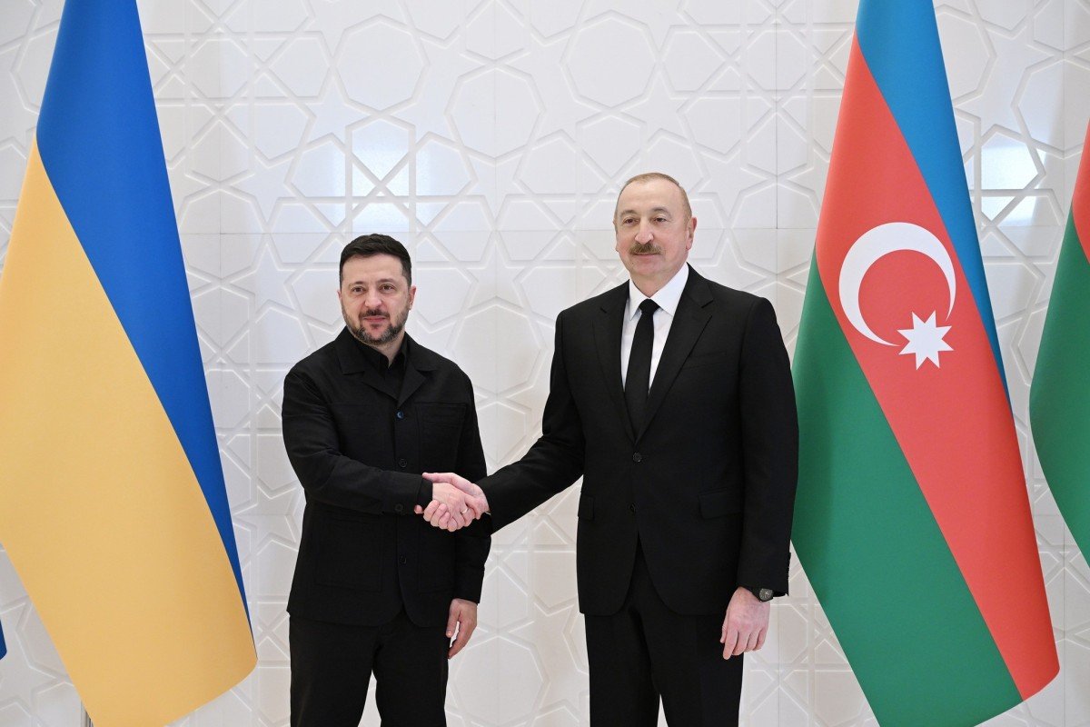 Zelenski Azərbaycan Prezidentini təbrik edib