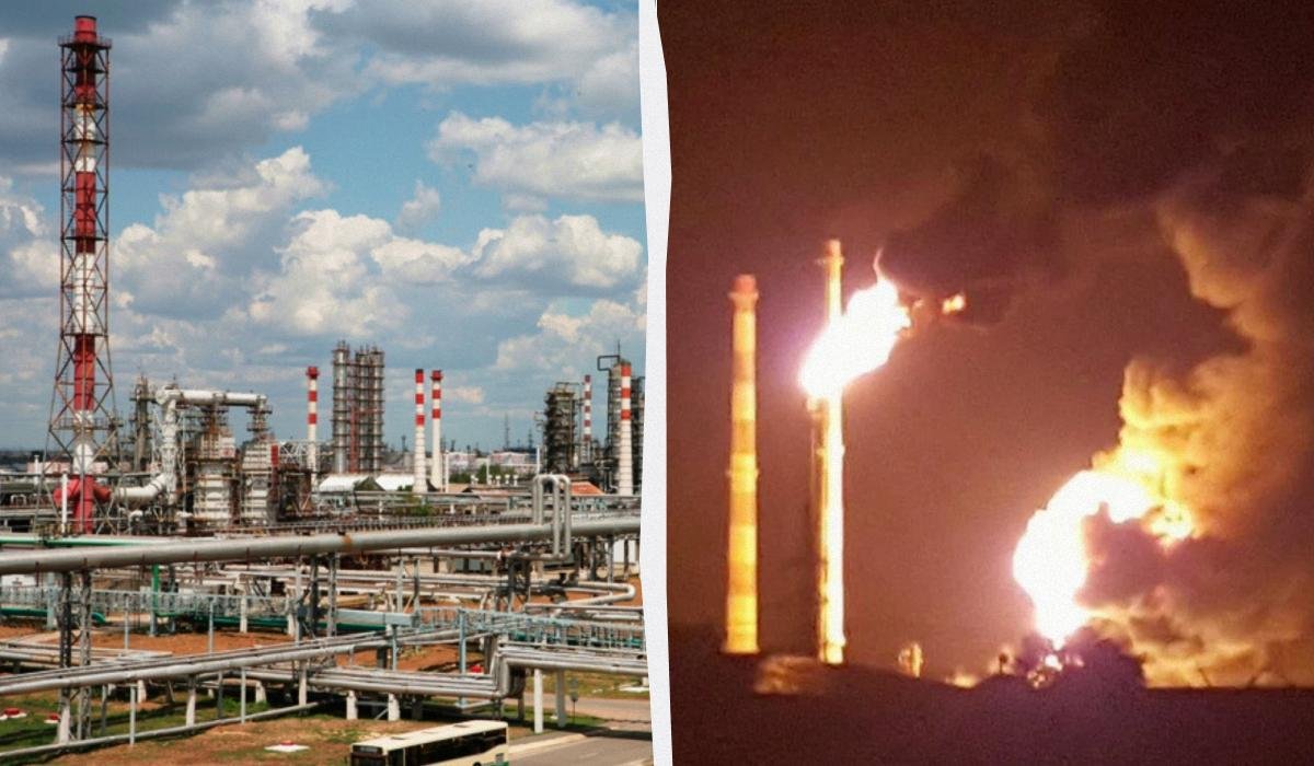 Ukrayna Rusiyanın ən böyük neft emalı zavodlarından birini iflic edib