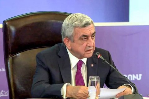 Serj Sarkisyan Ermənistanın baş naziri seçilib