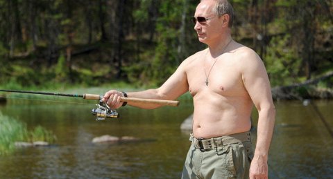 Putin dağların qoynuna çəkilib
