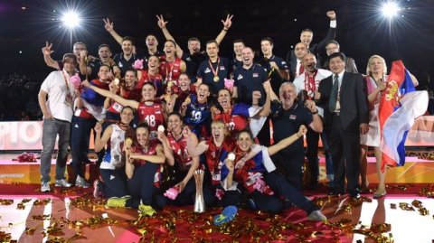 Serbiya millisi ilk dəfə dünya çempionu oldu