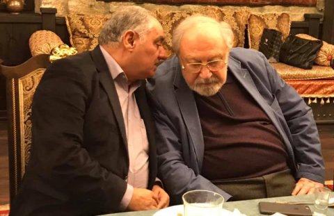 Rüstəm İbrahimbəyov Bakıya gəlib Rüstəm İbrahimbəyov Bakıya gəlib