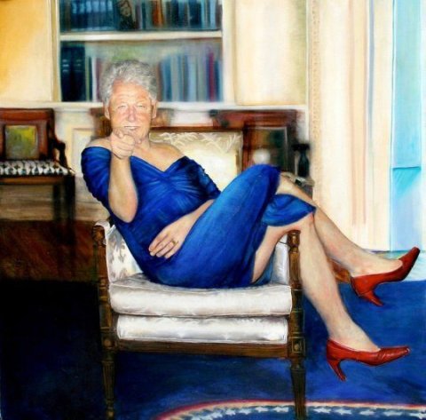 Bill Klinton qadın paltarında – Sirli seksual portret 