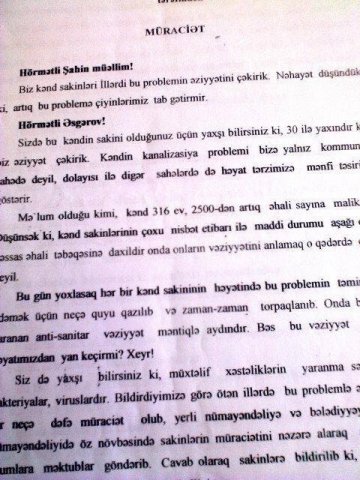 500-dən artıq ailə təhlükədə: “Azərsu” məsuliyyətdən yayınır, məmurlar şikayətçiləri hədələyir