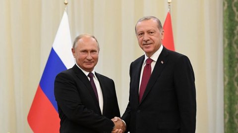 Putin Ərdoğanı Moskvaya dəvət etdi