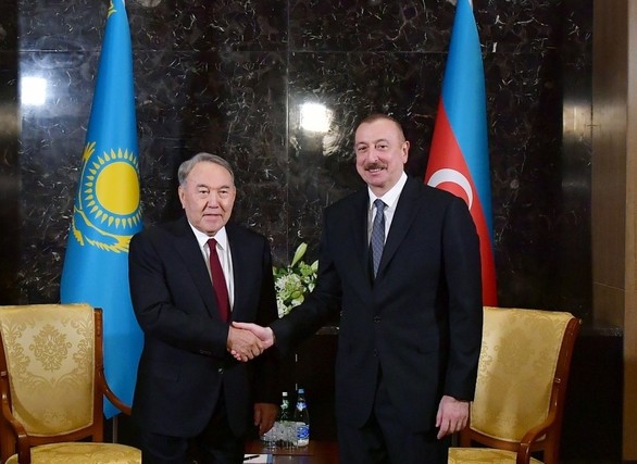 Nazarbayevə “Türk dünyasının Ali Ordeni”ni verildi