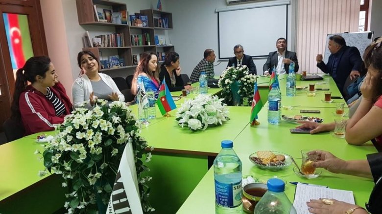 Təhsil mütəxəssisləri ilə görüş keçirilib Təhsil mütəxəssisləri ilə görüş keçirilib