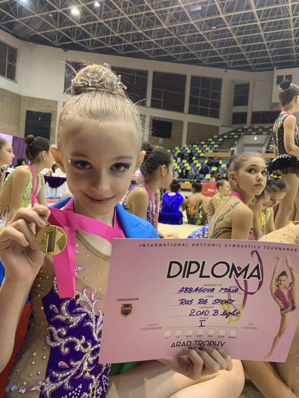 10 yaşlı gimnastımız 36-cı medalını qazanıb