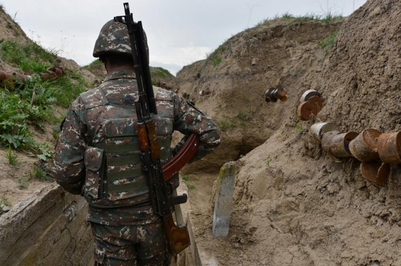 Qarabağda Ermənistan ordusunun bir hərbçisi ölüb, biri də yaralanıb