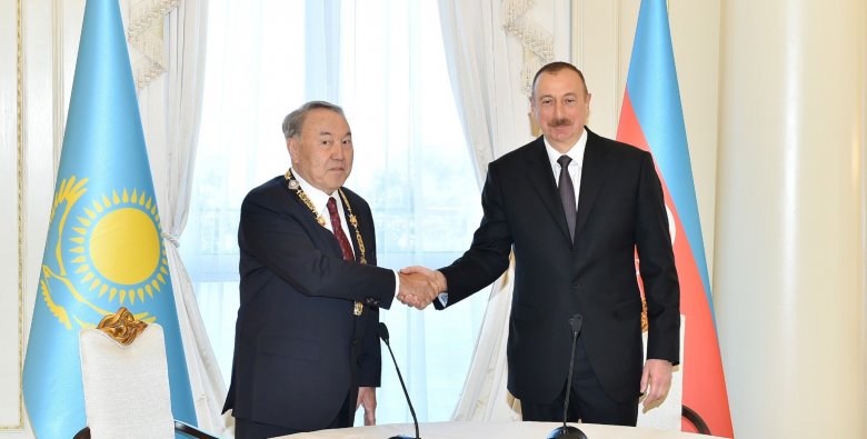 Nazarbayev Azərbaycan Prezidentini təbrik edib