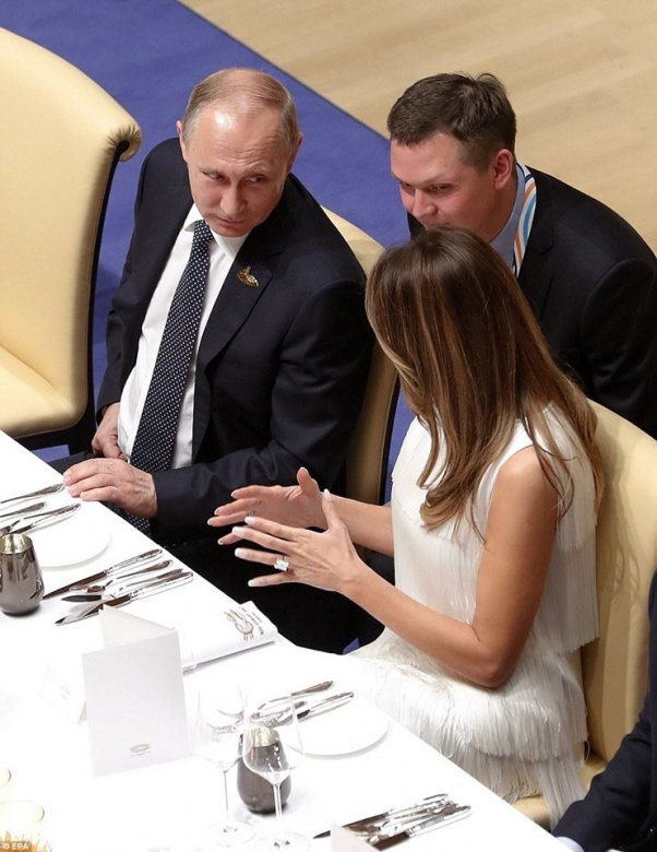 Melaniya Tramp Putinin yetişdirdiyi casusdur