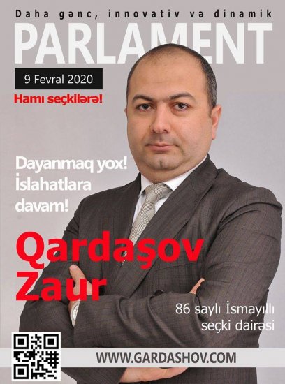Zaur Qardaşov “Dayanmaq yox! İslahatlara davam!” deyir Zaur Qardaşov “Dayanmaq yox! İslahatlara davam!” deyir