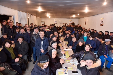 İqbal Ağazadə İnqilab İsmayılov küçəsində daha bir görüş keçirdi İqbal Ağazadə İnqilab İsmayılov küçəsində daha bir görüş keçirdi