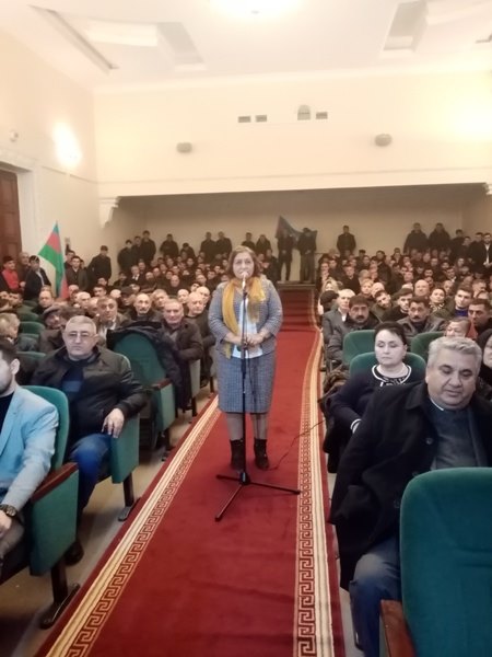 125 saylı dairədən namizəd Sumqayıtda seçicilərlə izdihamlı görüş keçirdi 125 saylı dairədən namizəd Sumqayıtda seçicilərlə izdihamlı görüş keçirdi