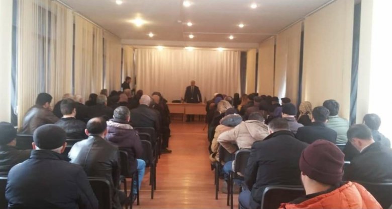 Taleh Əliyev seçicilərlə növbəti dəfə görüşüb