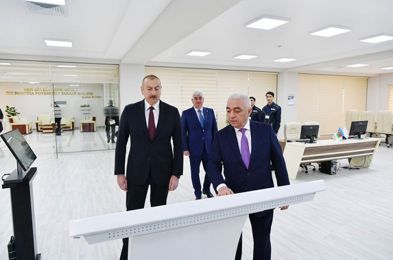 Prezident "Azərenerji" ASC-nin "Dübəndi" yarımstansiyanın açılışında iştirak edib