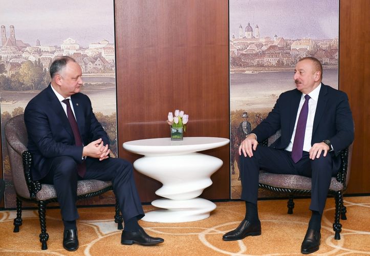 İlham Əliyev Qazaxıstan və Moldova prezidentləri ilə görüşüb