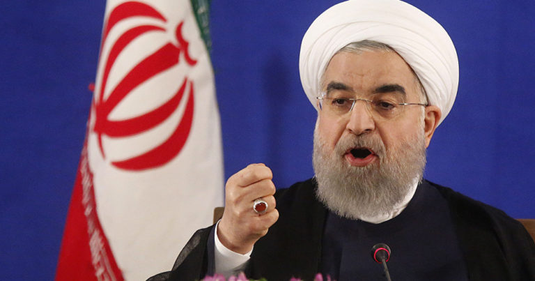 İran prezidenti dövlət başçılarından kömək istəyir