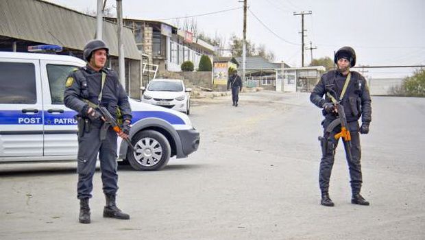 Bakı, Sumqayıt şəhərlərinin və Abşeron rayonunun girişində polis postları quruldu