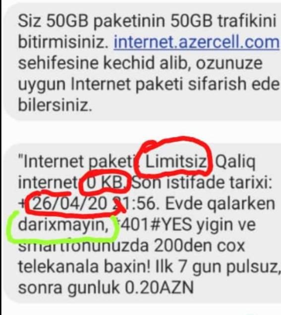 "Azercell" internet fırıladağına keçib - Mətbuat katibindən etiraz