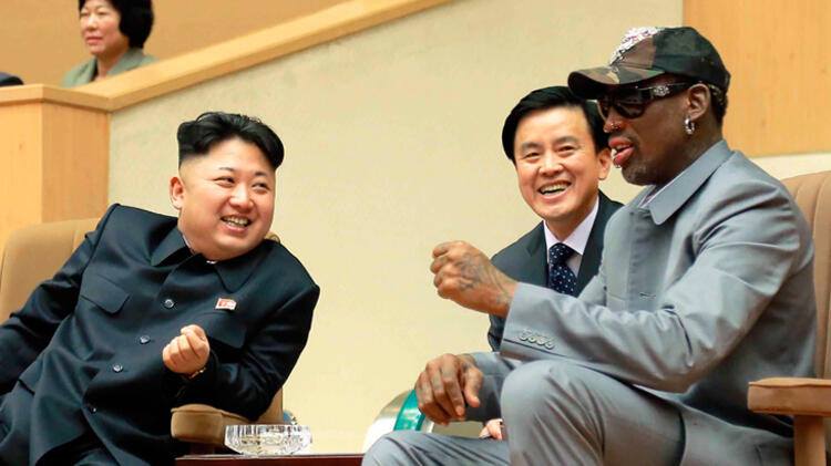 Əfsanəvi basketbolçu Şimali Koreya lideri ilə kef məclisindən danışdı