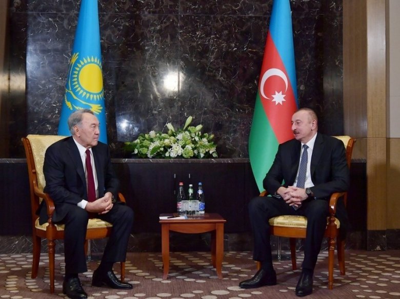 Nursultan Nazarbayev: "Azərbaycanla dostluq və əməkdaşlıq hərtərəfli möhkəmlənəcək"