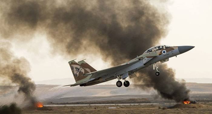 İsrail qırıcıları İranın nəzarətindəki obyektləri bombalayıb