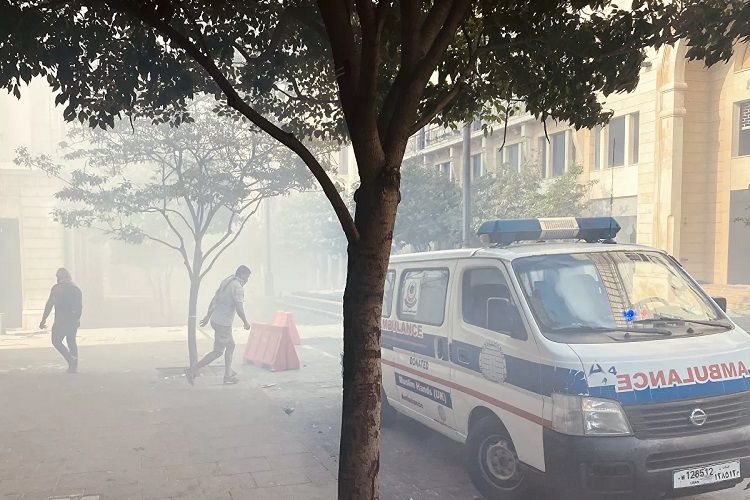 Livanda toqquşma: etirazçılar XİN-nin binasını zəbt etdi, 130 yaralı var