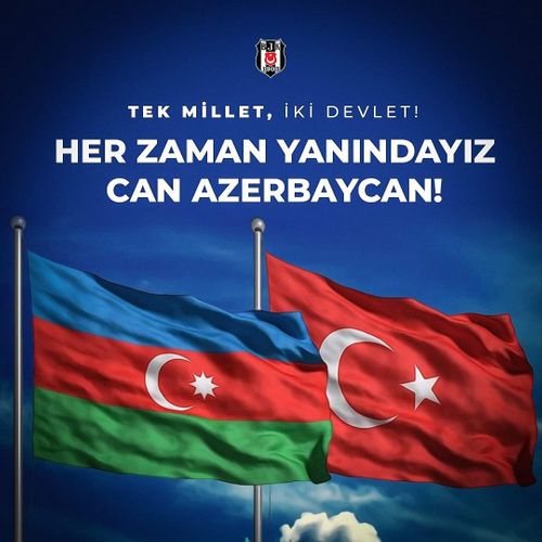 "Beşiktaş" və "Trabzonspor" Azərbaycana dəstək mesajı verib