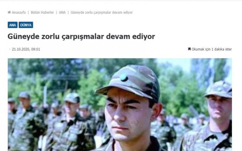 Ermənistan mətbuatı Sərdar Ortacı Qarabağda “öldürüb”