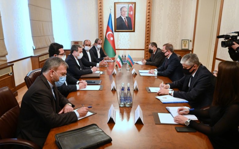 Ceyhun Bayramov İran Prezidentinin xüsusi elçisi ilə görüşüb