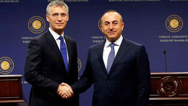Çavuşoğlu NATO-nun Baş katibi ilə Qarabağ məsələsini müzakirə edib