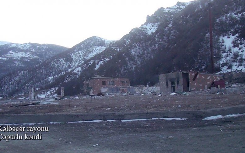 Nazirlik Kəlbəcərdən yeni görüntülər yayıb