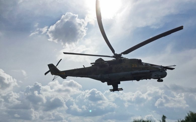 Rusiyada helikopter radardan itib