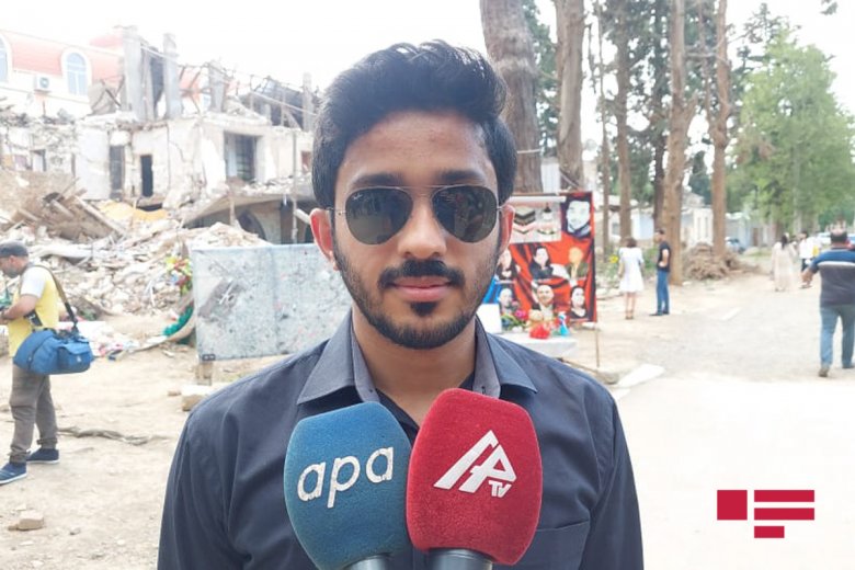 Pakistanlı bloger: “Dünya ictimaiyyətinin Gəncədə baş verənlərə göz yummayacağına inanıram”