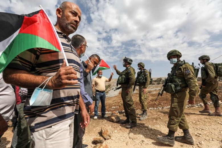 İsrail polisi ilə toqquşmalarda azı 386 fələstinli yaralanıb