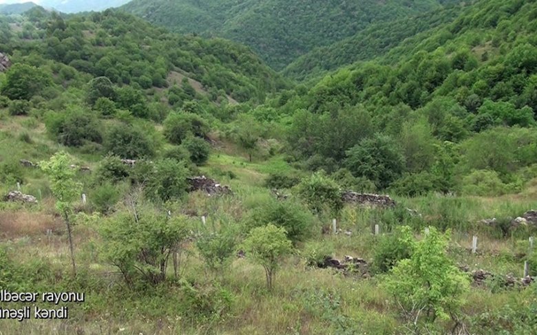 Kəlbəcərin Günəşli kəndi
