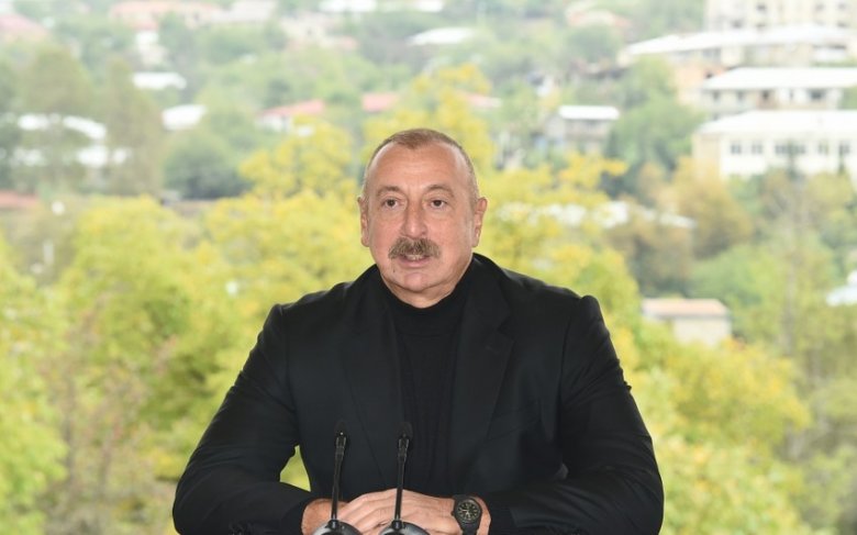 İlham Əliyev: “Hadrutu götürməklə gələcək planlarımız üçün yeni imkanlar açıldı”