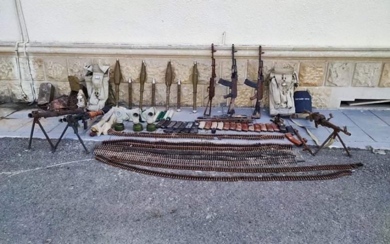 Füzuli rayonunda silah-sursat aşkar edilib
